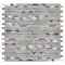 Msi Volcanic Luxe Interlocking SAMPLE Glass Metal Mesh-Mounted Mosaic Tile ZOR-MD-0198-SAM - alternate 6